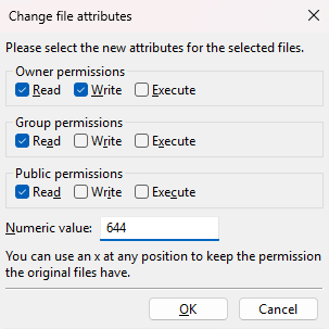 File Permissions