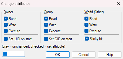 File permissions