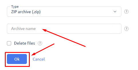 Archive name